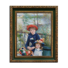 Famous Art for Wall Decoration Two Sisters by Pierre Auguste Renoir